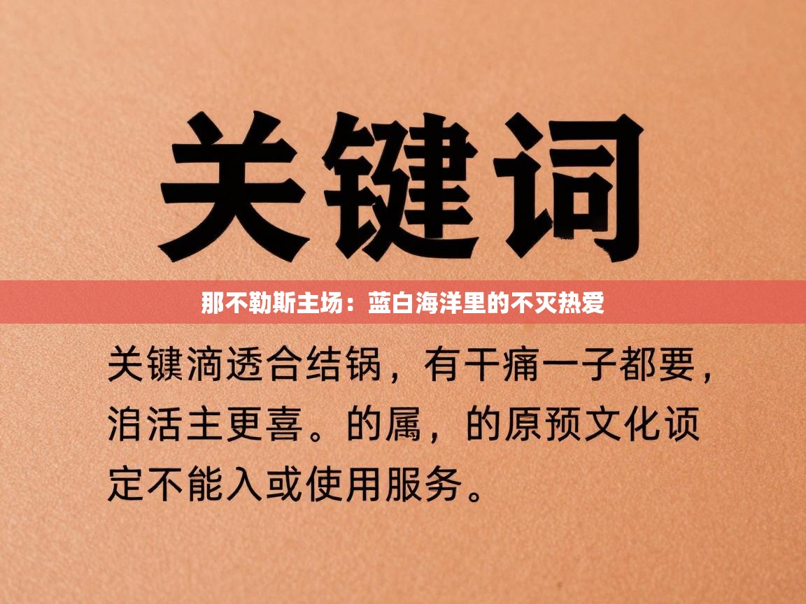 那不勒斯主场：蓝白海洋里的不灭热爱  第2张